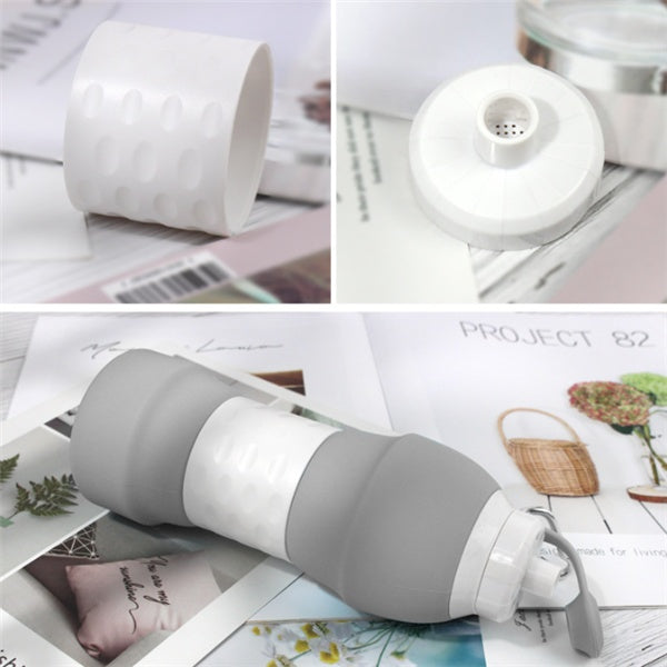 Folding water bottle