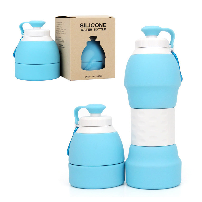 Folding water bottle