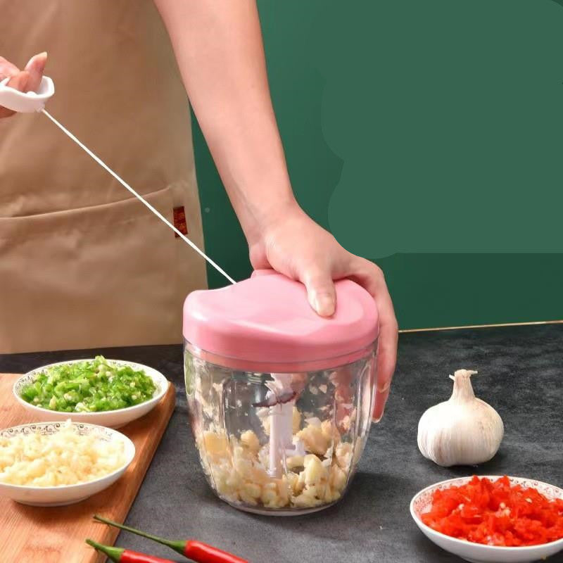 Pull Garlic Chopper